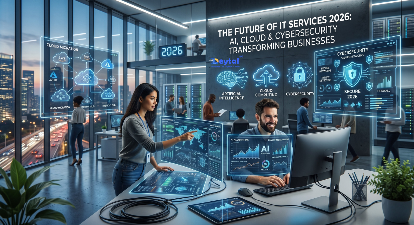 2026 Technology Trends: AI, Cloud & Cybersecurity in IT Services