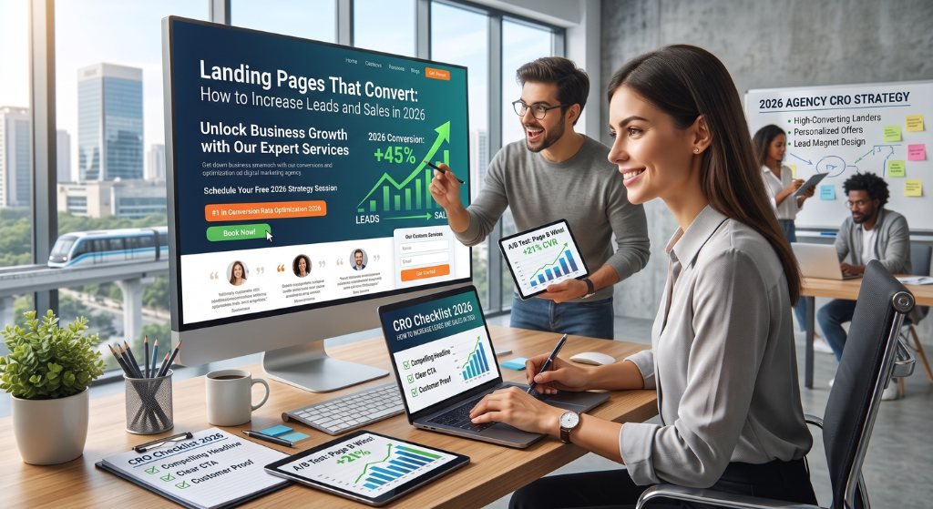 Landing Pages That Convert: How to Increase Leads and Sales in 2026