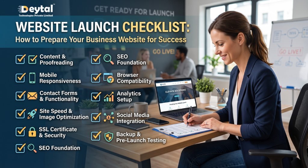 Website Launch Checklist: How to Prepare Your Business Website for Success